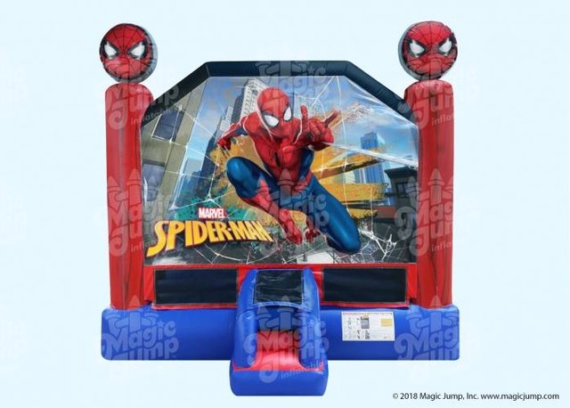 15 X 17 Spider-Man Bounce House - 