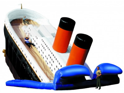 25 Ft Titanic Thrill Slide 