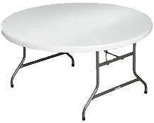 60 inch Round Tables