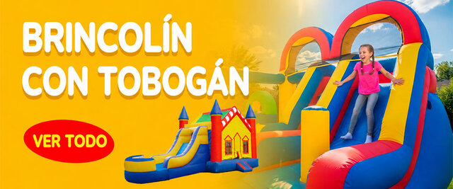 Brincolines con tobogán para fiestas en Utah