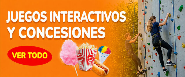 Juegos interactivos y concesiones para eventos en Utah