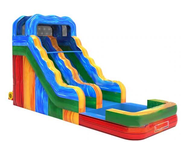 (A) 15ft 348 Wet-Dry Slide
