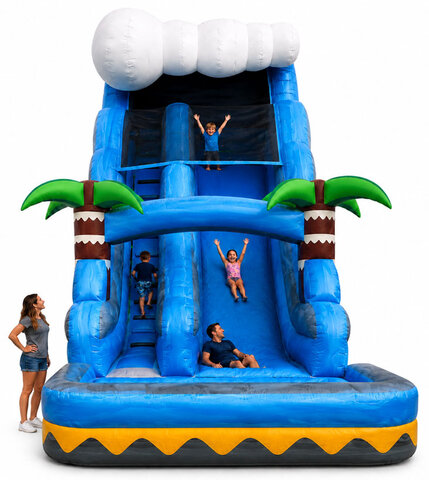 (A) 16ft Wave Palm Slide - 22696