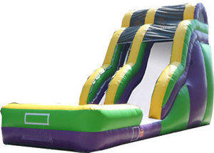 (B) 18ft Wave Wild Rapids Wet-Dry Slide