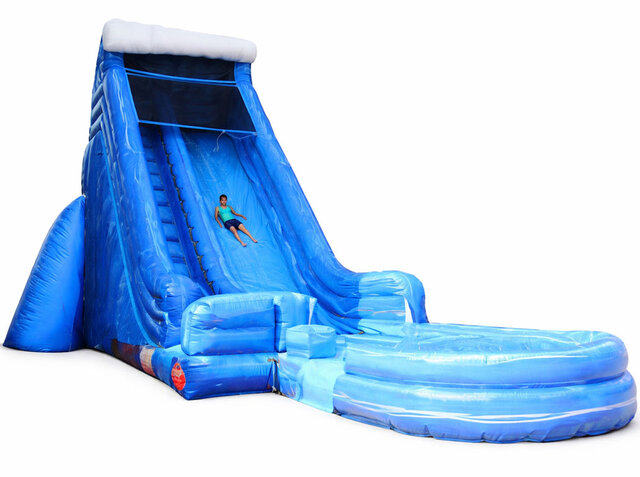 (B) 24ft Screamer Wet-Dry Slide