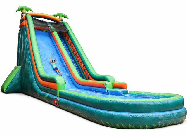 (D) 24ft Tropical Wet-Dry Slide