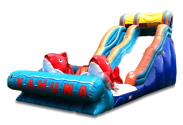 (B) 18ft Big Kahuna Wave Wet-Dry Slide