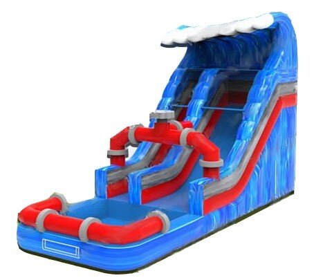 (B) 16ft Wave Wet-Dry Slide