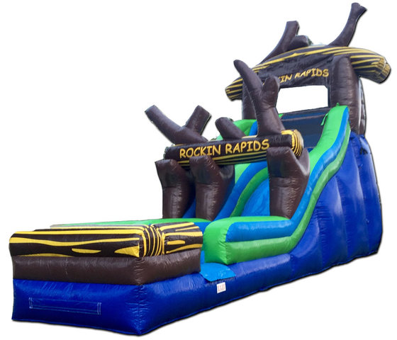 (B) 19ft Rockin Rapids Wet-Dry Slide
