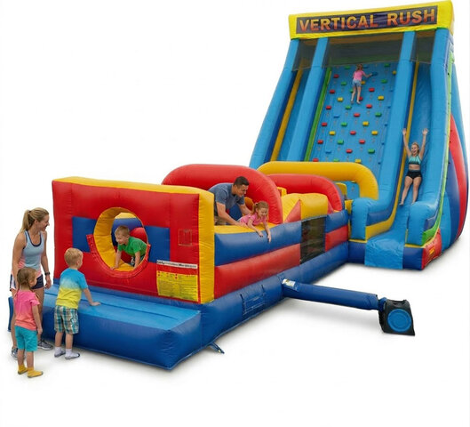 (D) Vertical Rush Dry Obstacle Course - UT