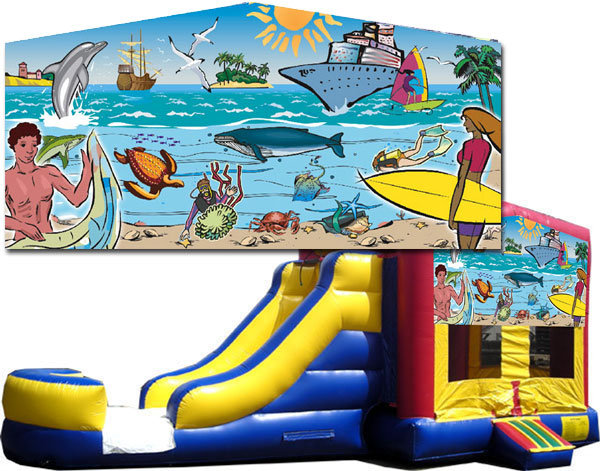(C) Seaside Bounce Slide Combo