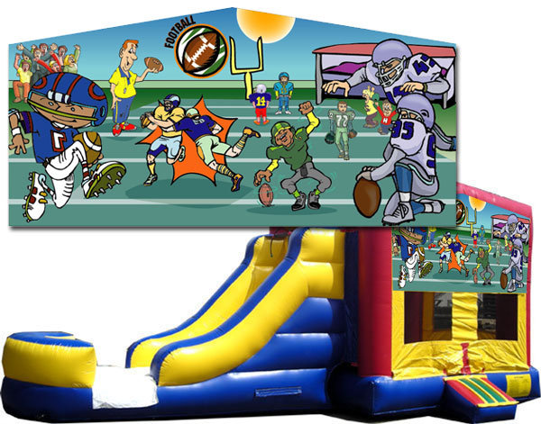(C) Football Bounce Slide Combo