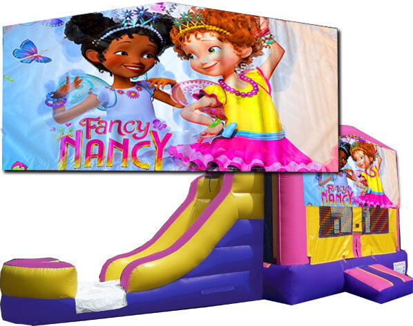 (C) Fancy Nancy Bounce Slide Combo