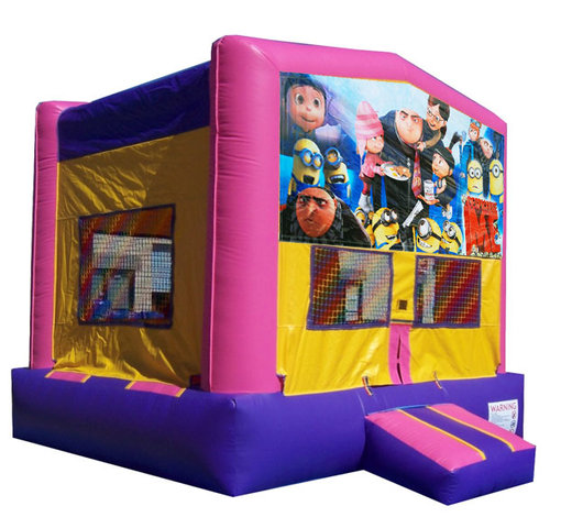 (C) Despicable Me Bounce House Girl