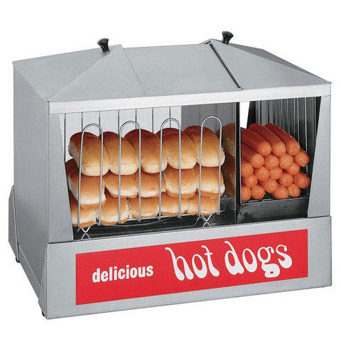 Hot Dog Steamer 130 Dog 120V 1000 Watt