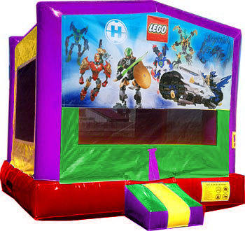 (C) Legos Bounce House Purple