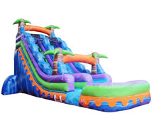 (A) 16ft Tropical Wet-Dry Slide