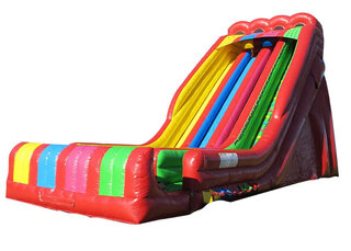 (D) 27ft Triple Dry Slide