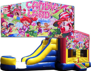 (C) Candy Land Bounce Slide Combo