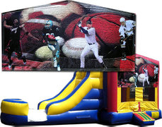 (C) Sports Banner Bounce Slide Combo