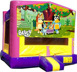 (C) Bluey Bounce House Pink