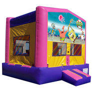 (C) Sponge Bob Girl Bounce House