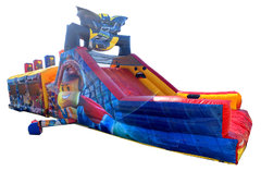 (B) 50ft Giant Lego Movie Obstacle 2pc A and B