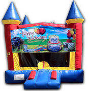 (C) Happy Birthday Castle Bounce House