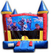 (C) Frozen Castle Bounce House