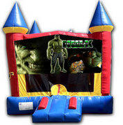 (C) Hulk Castle Bounce House