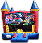 (C) Kung Fu Panda Castle Bounce House