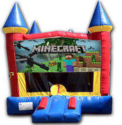 (C) Minecraft Castle Bounce House