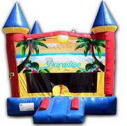 (C) Paradise Castle Bounce House