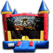 (C) Transformers Castle Bounce House