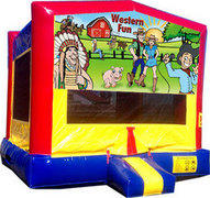 (C) Western Fun Bounce House