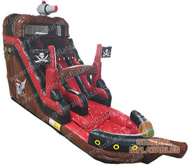 (B) 18ft Pirate Water Slide