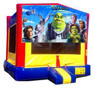(C) Shrek Bounce House