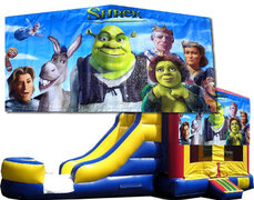 (C) Shrek Bounce Slide Combo - Wet or Dry