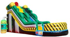(B) 18ft Toxic Wet-Dry Slide