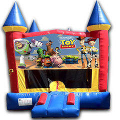 (C) Toy Story Castle Bounce House