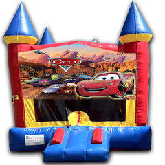 (C) Cars Castle Bounce House