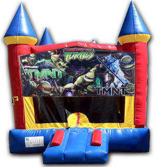 (C) Teenage Mutant Ninja Turtles Castle Bounce House