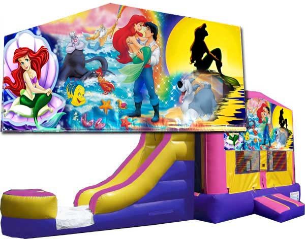 (C) Little Mermaid Bounce Slide Combo