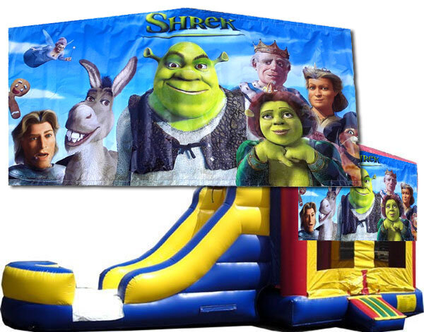 (C) Shrek Bounce Slide Combo