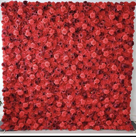 Flower Wall Diva Red