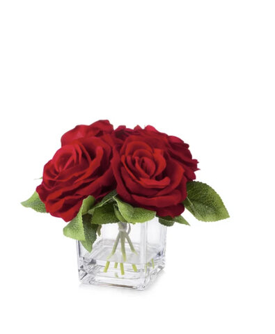 Red Rose Small Centerpiece