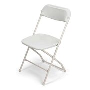 WHITE PLASTIC CHAIR