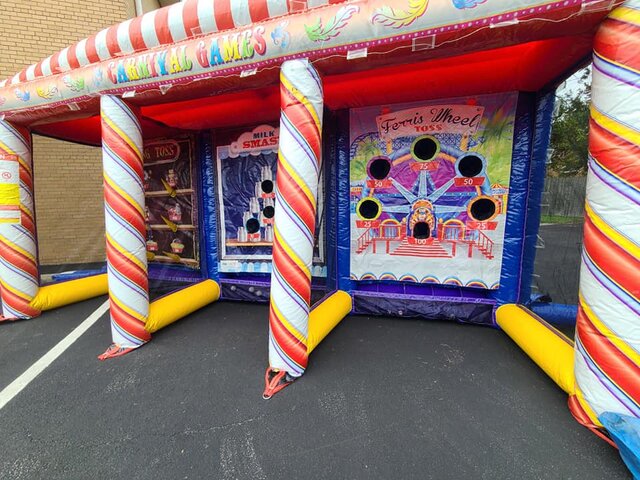 Wacky Wire Carnival Game Rental, 3 Monkeys Inflatables