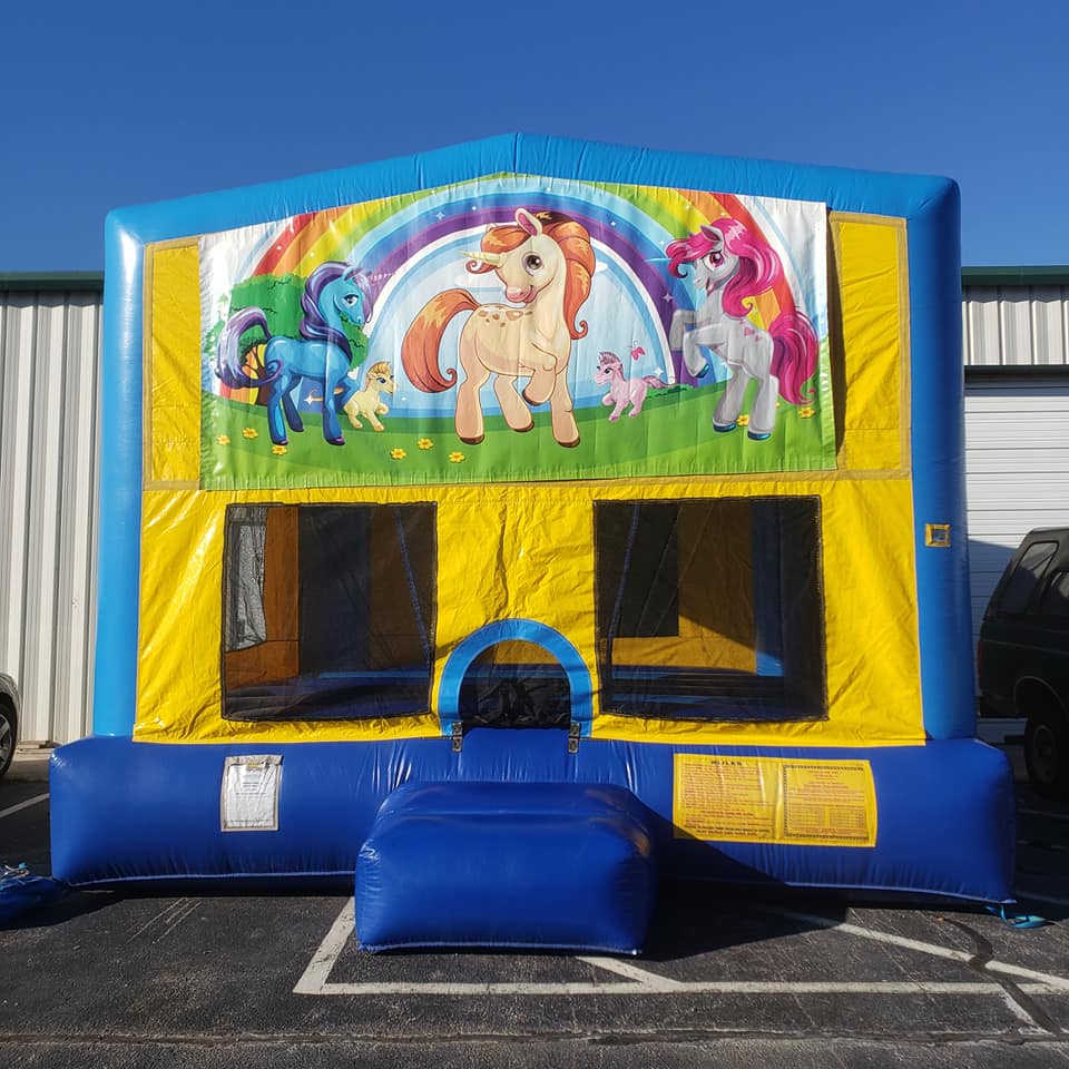 Unicorn 2 Bounce House Large Virginia Beach Inflatables Water Slide And Bounce House Rentals In Virginia Beach