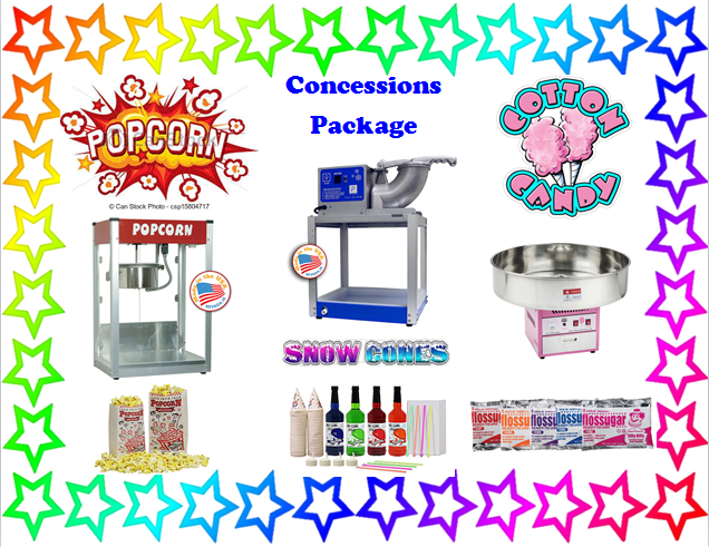 Concessions Package | Virginia Beach Inflatables | water slide and ...